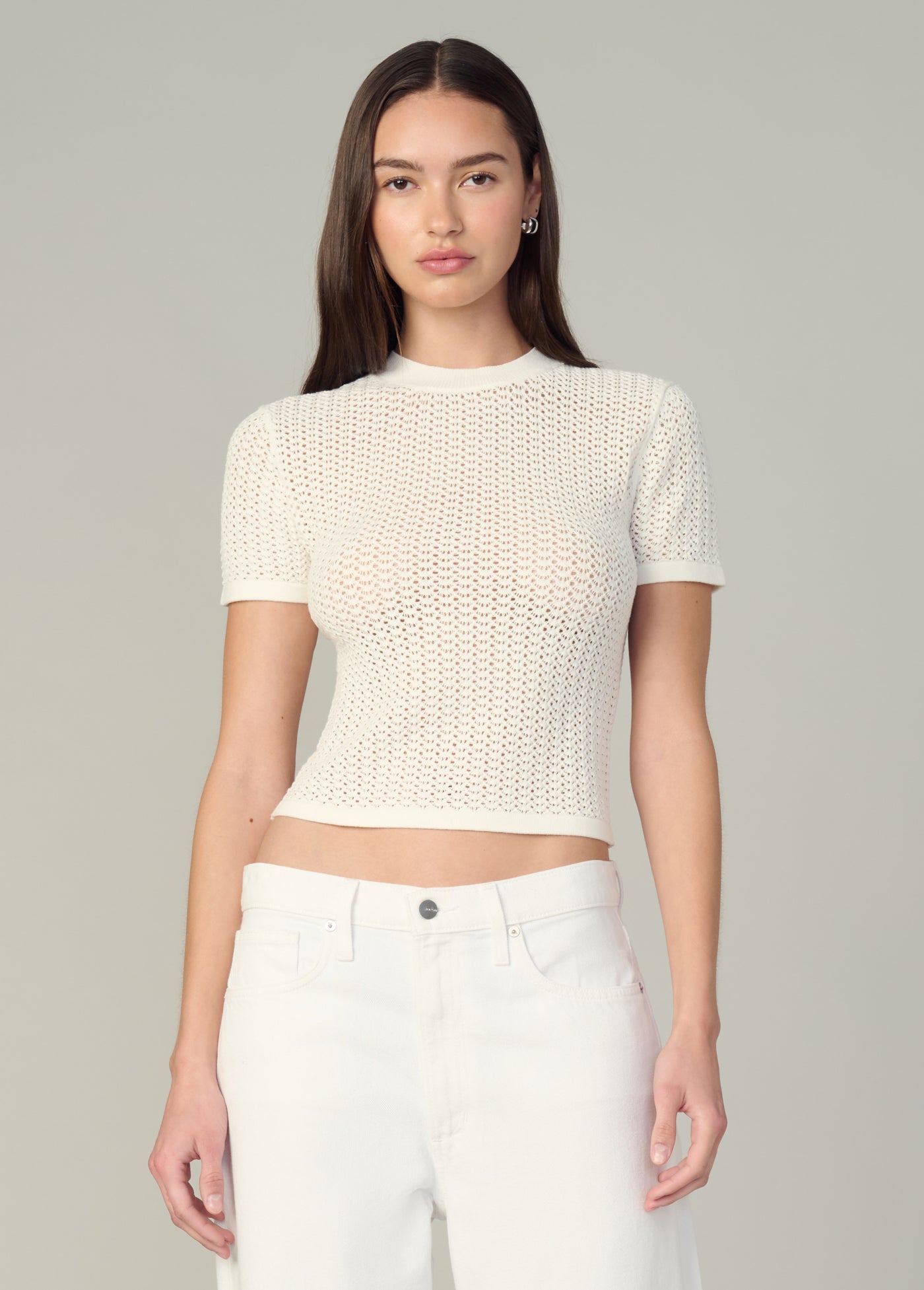 (取寄) ジョーズジーンズ レディース ザ ベイビー ティー Joe's Jeans women The Baby Tee Cherry Red THE BABY TEE – Joe's® Jeans