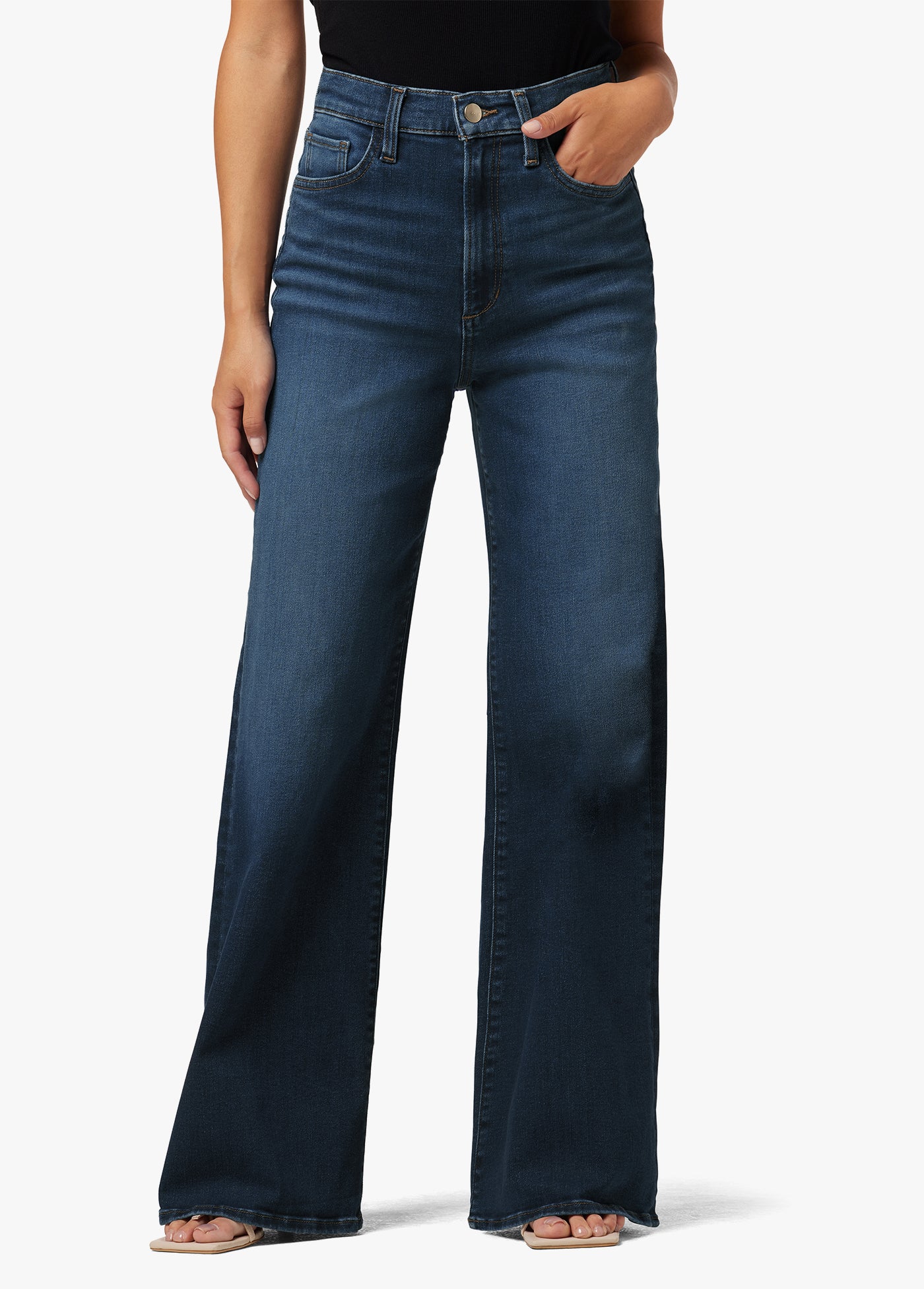 Joe s The Mia Petite Wide Leg Jeans Exhale