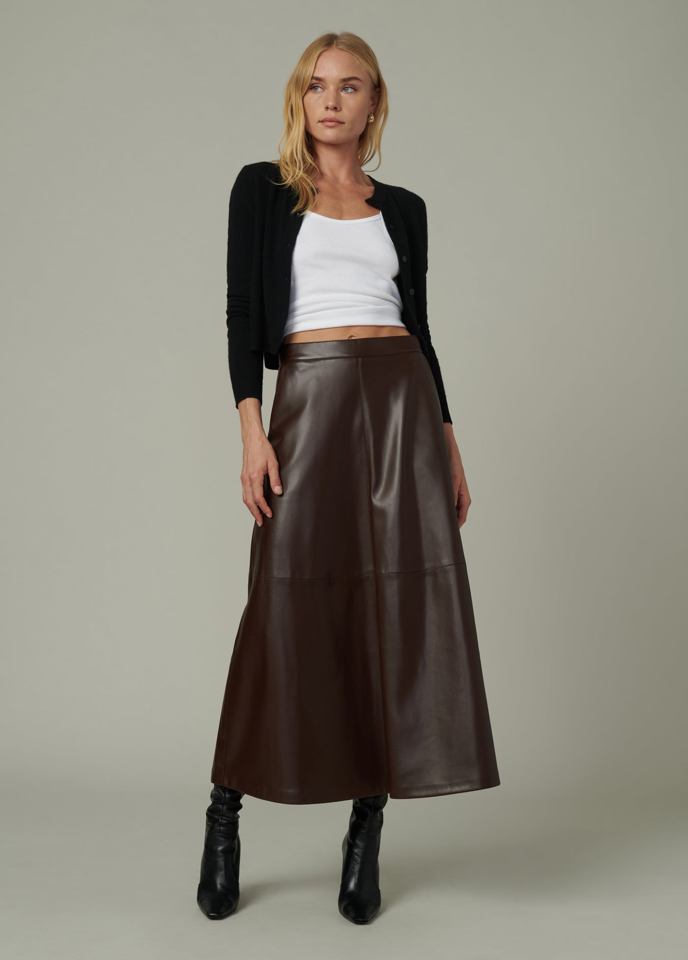 THE TAVI VEGAN LEATHER SKIRT – Joe's® Jeans