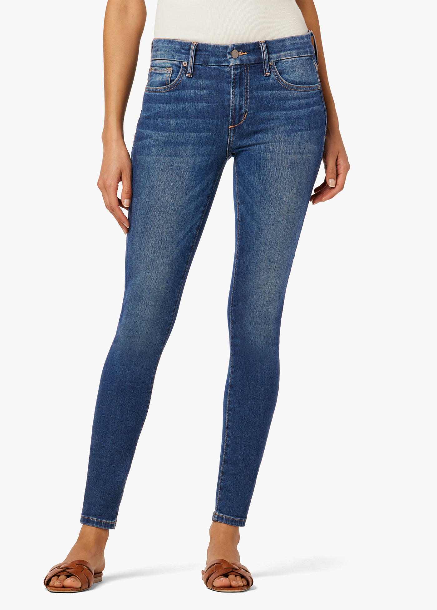 High Rise Skinny Jean Blue