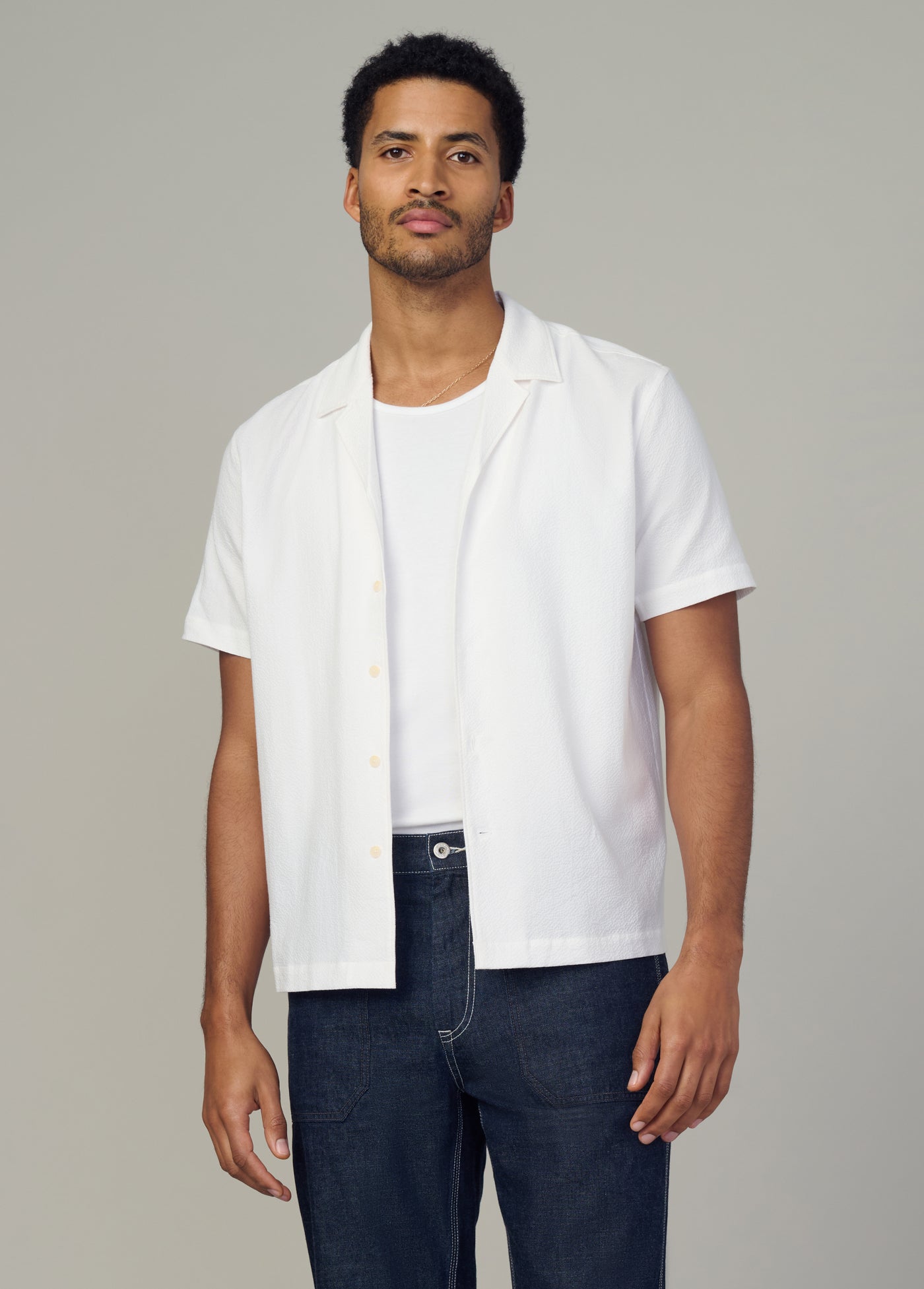 SHORT SLEEVE SEERSUCKER CAMP SHIRT – Joe's® Jeans