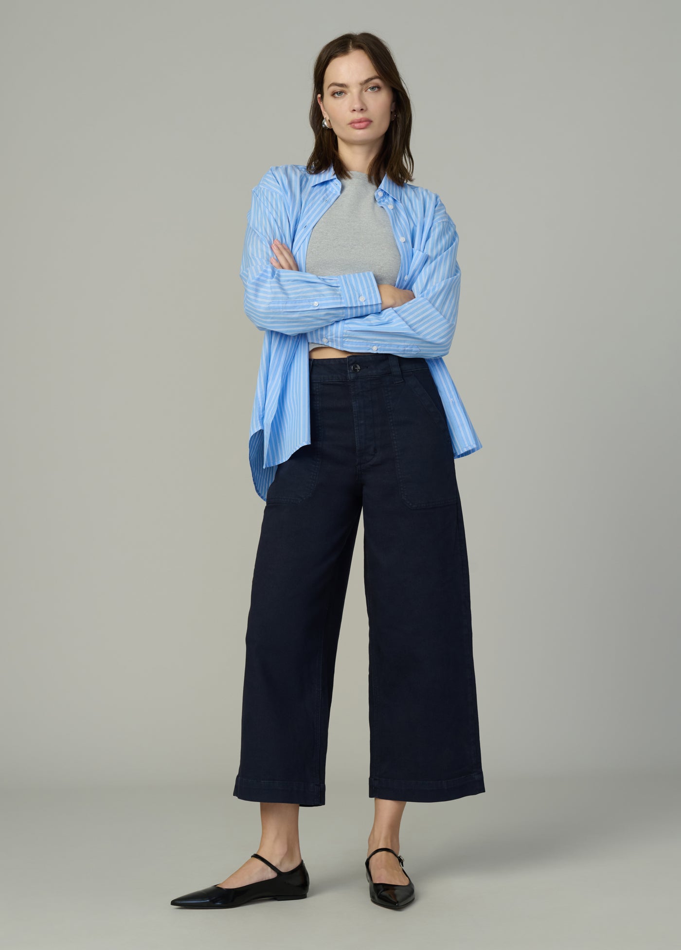 THE CHLOE UTILITY WIDE LEG CROP – Joe's® Jeans