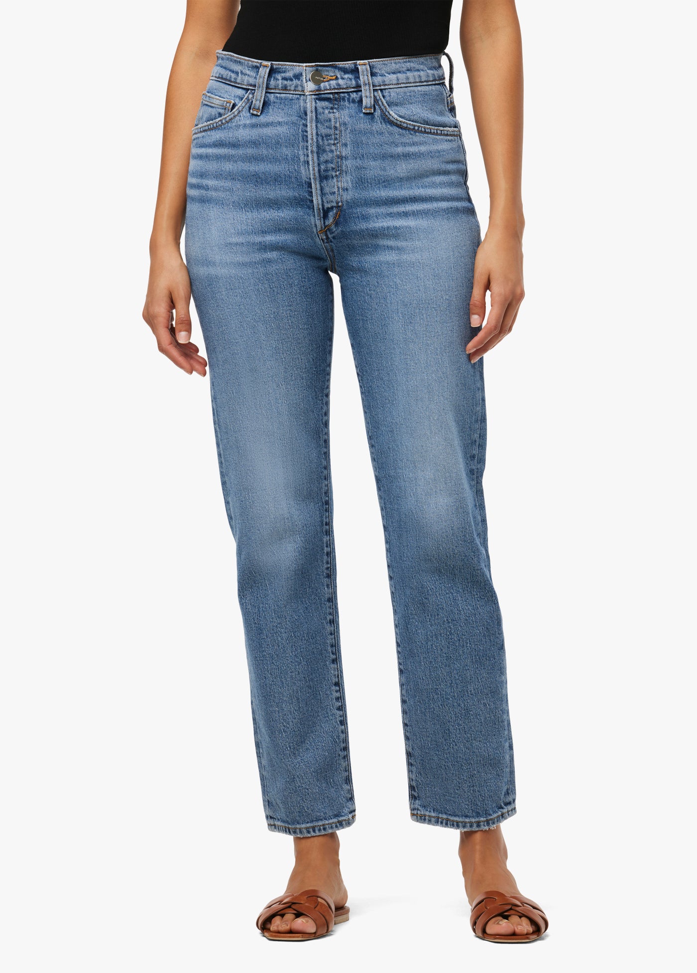 Womens Straight Leg Jeans High Rise Straight Leg Jeans Joe s