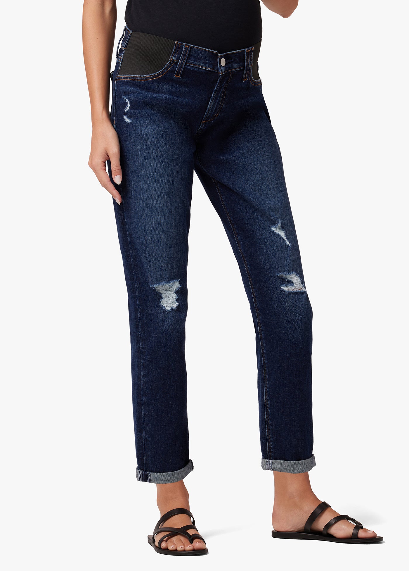 Joe's jeans sales boyfriend slim crop
