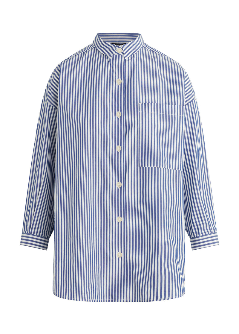 NAVY WHITE STRIPE