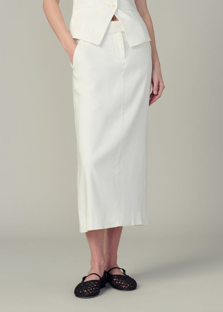 THE MAEVE TAILORED MIDI SKIRT – Joe's® Jeans