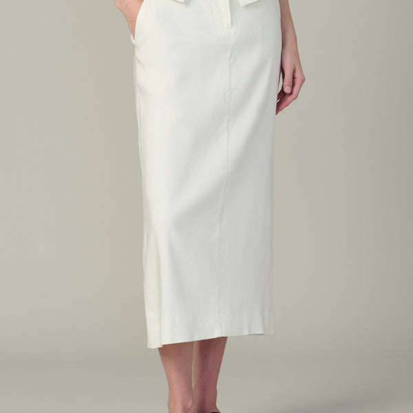 THE MAEVE TAILORED MIDI SKIRT – Joe's® Jeans