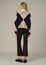 NAVY MULTI ARGYLE