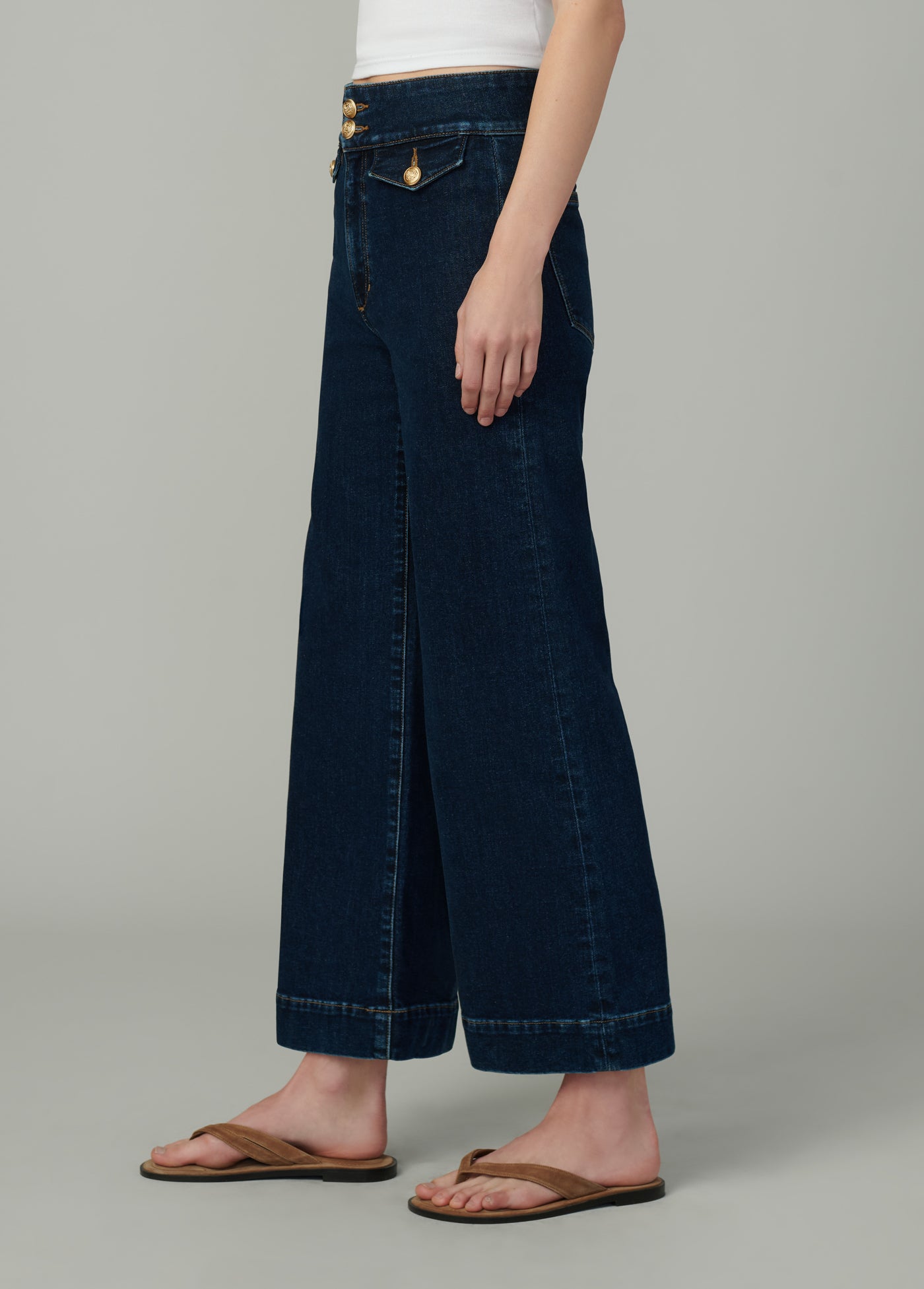 YOSIH❁⃘*.゜DEEP POCKET WIDE LEG DENIM THE ELLIA WIDE LEG ANKLE – Joe's® Jeans