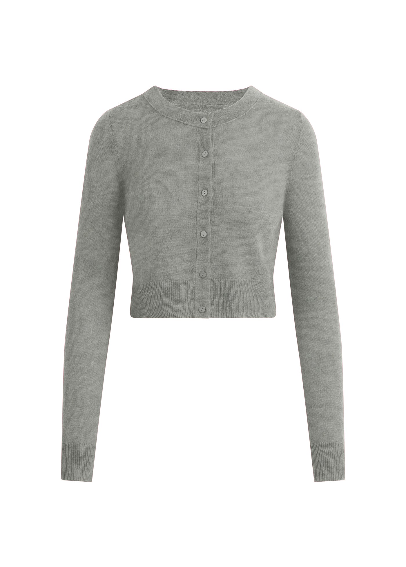 Dani Cashmere Cardigan Heather Grey | women's Cardigan Sweaters