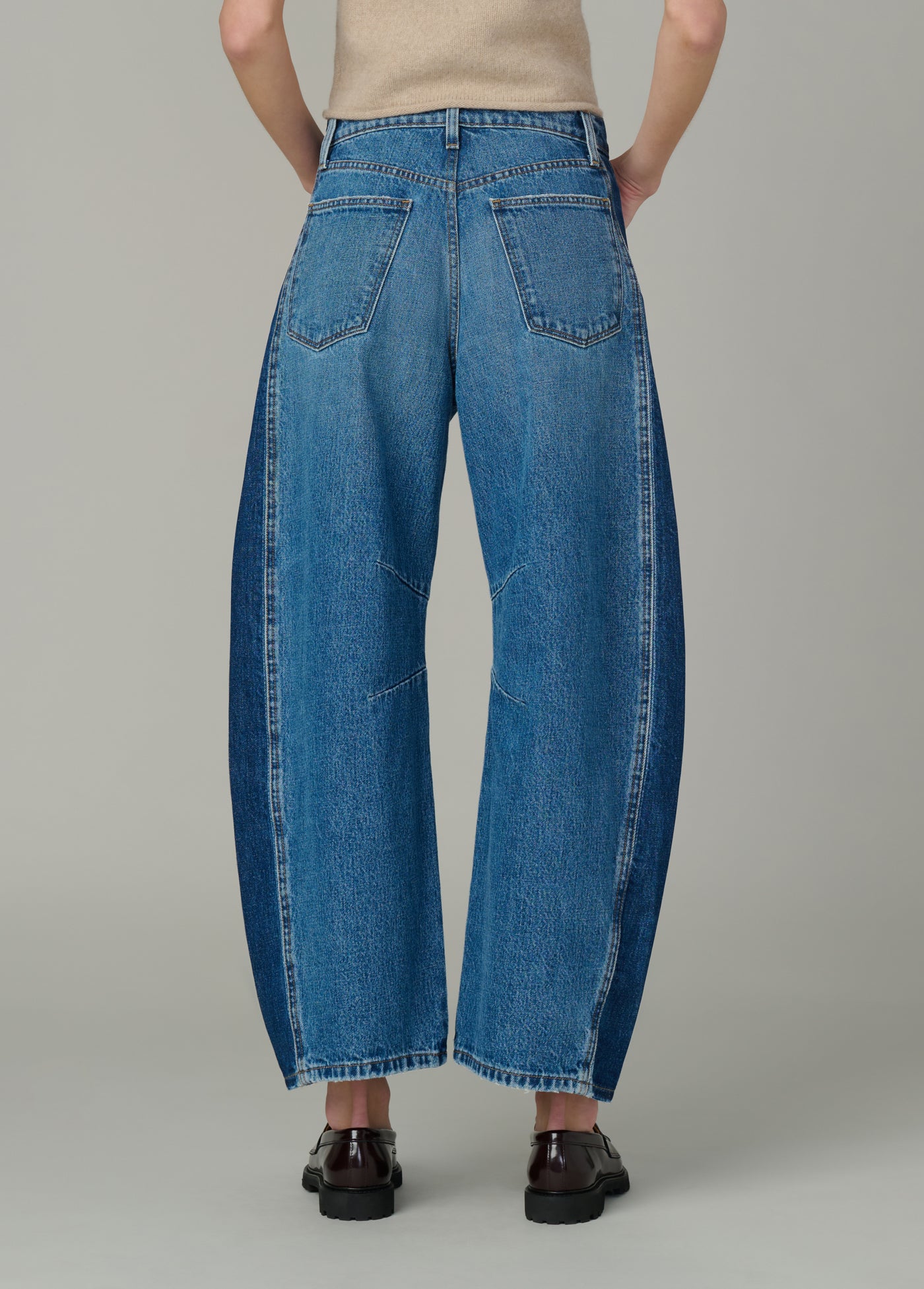 Bowie Jean Two Tone Refreshing | High Rise Wide Leg Jeans – Joe's