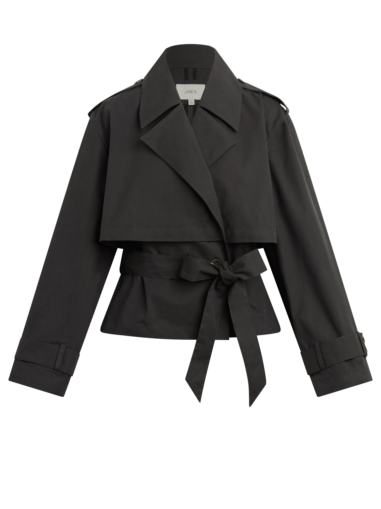 The Liz Cropped Trench Coat | Classic Relaxed Fit Women's