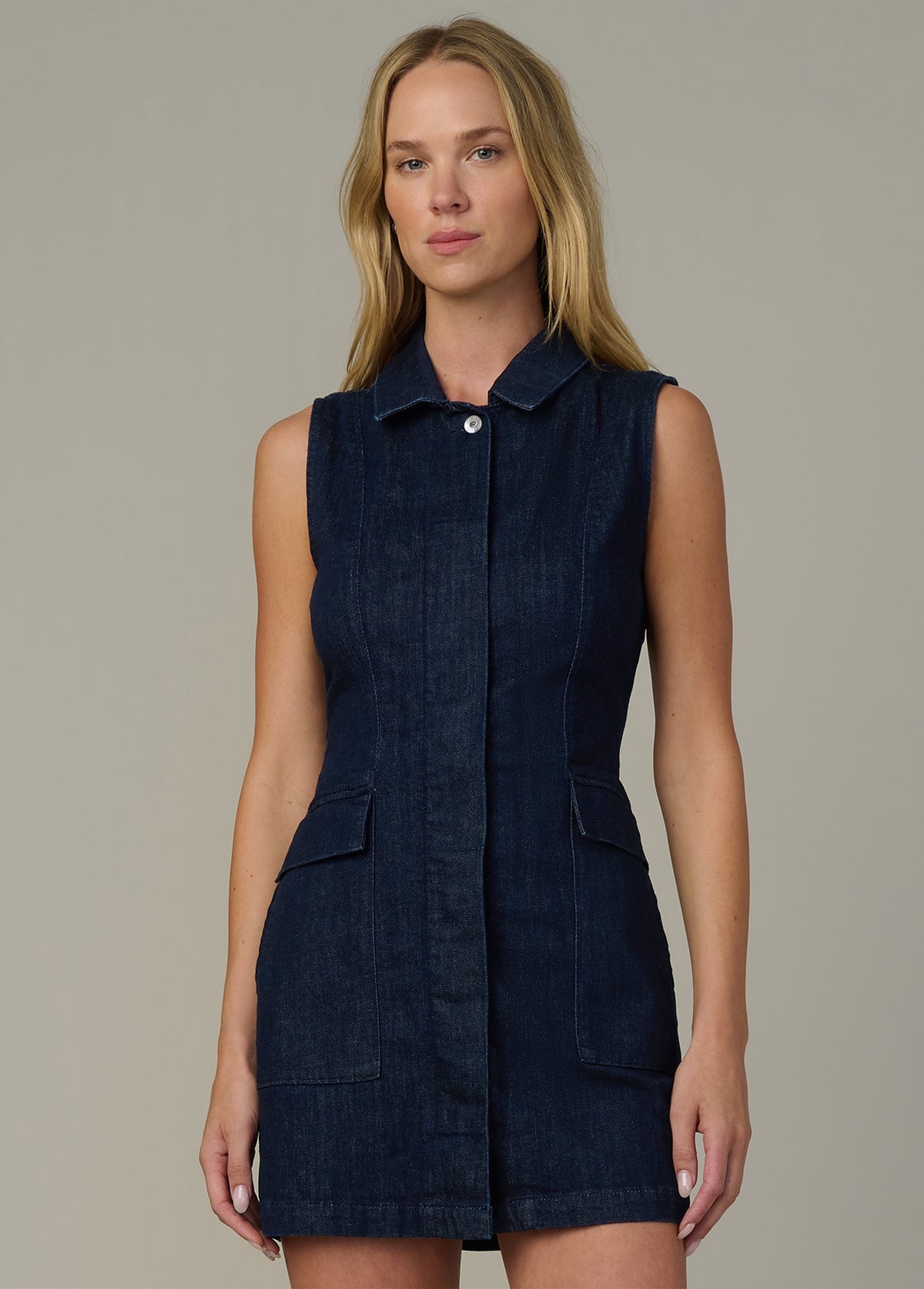 jones new york petite denim dress The Irina | Rinse, S STOREFF2022 Tessa Cotton Denim Collared Ulla Johnson knows what Colour:Emerald Green-1132