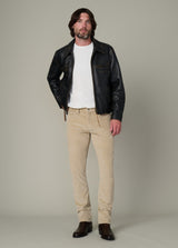 The Brixton Winter Sand Corduroy Trousers in soft fabric, tailored fit – warm and stylish men's trousers for all occasions