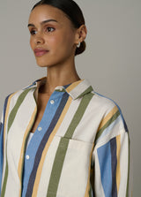 Women's  Woven Long Sleeve in Variegated Stripe – JOE'S JEANS