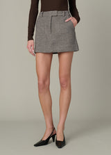 BLACK CHOCOLATE HOUNDSTOOTH