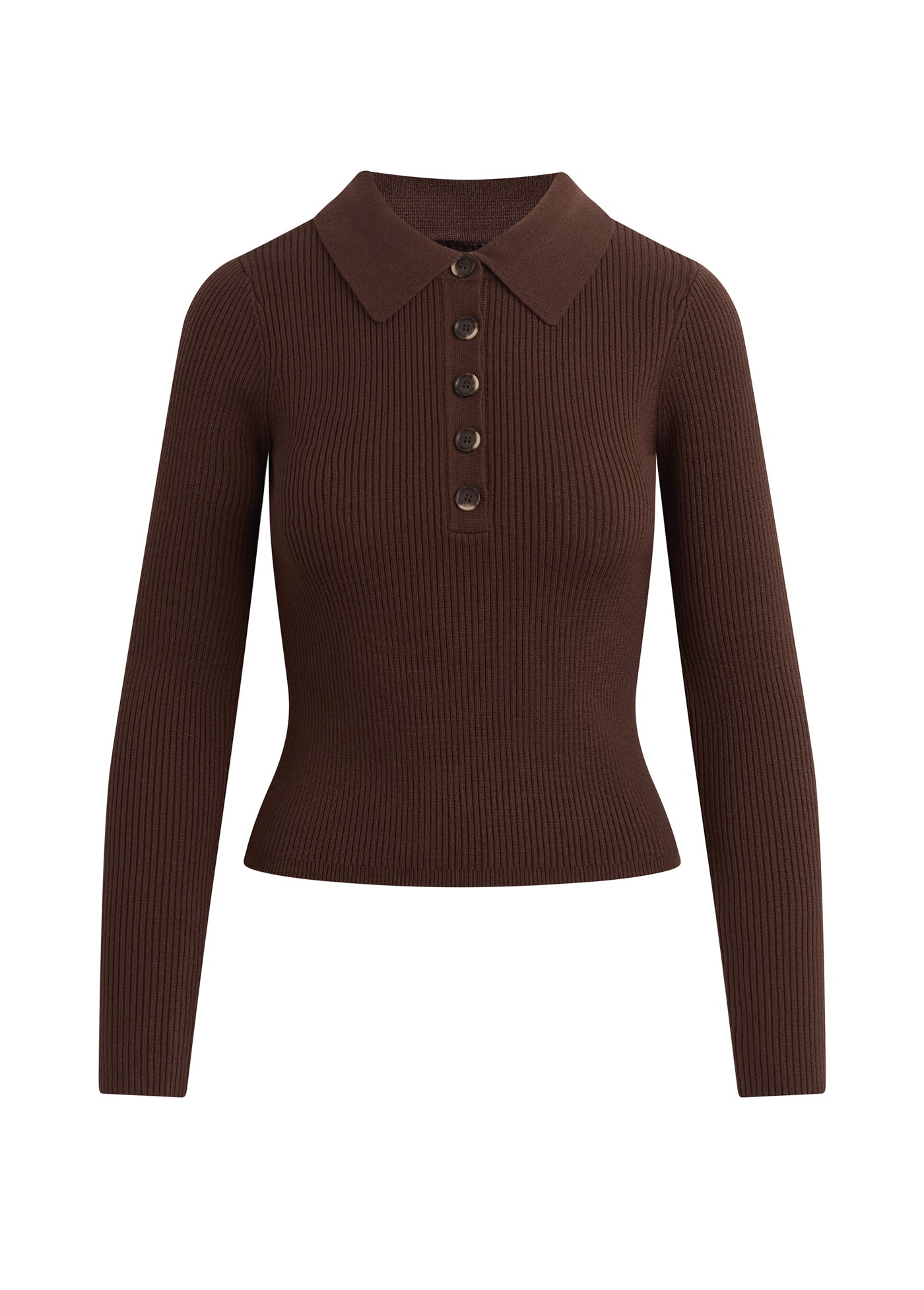 The Lisa Polo Sweater | Women's Sweaters | Chocolate – Joe's® Jeans