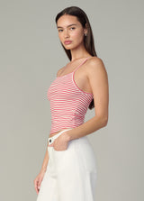 WHITE CHERRY RED STRIPE