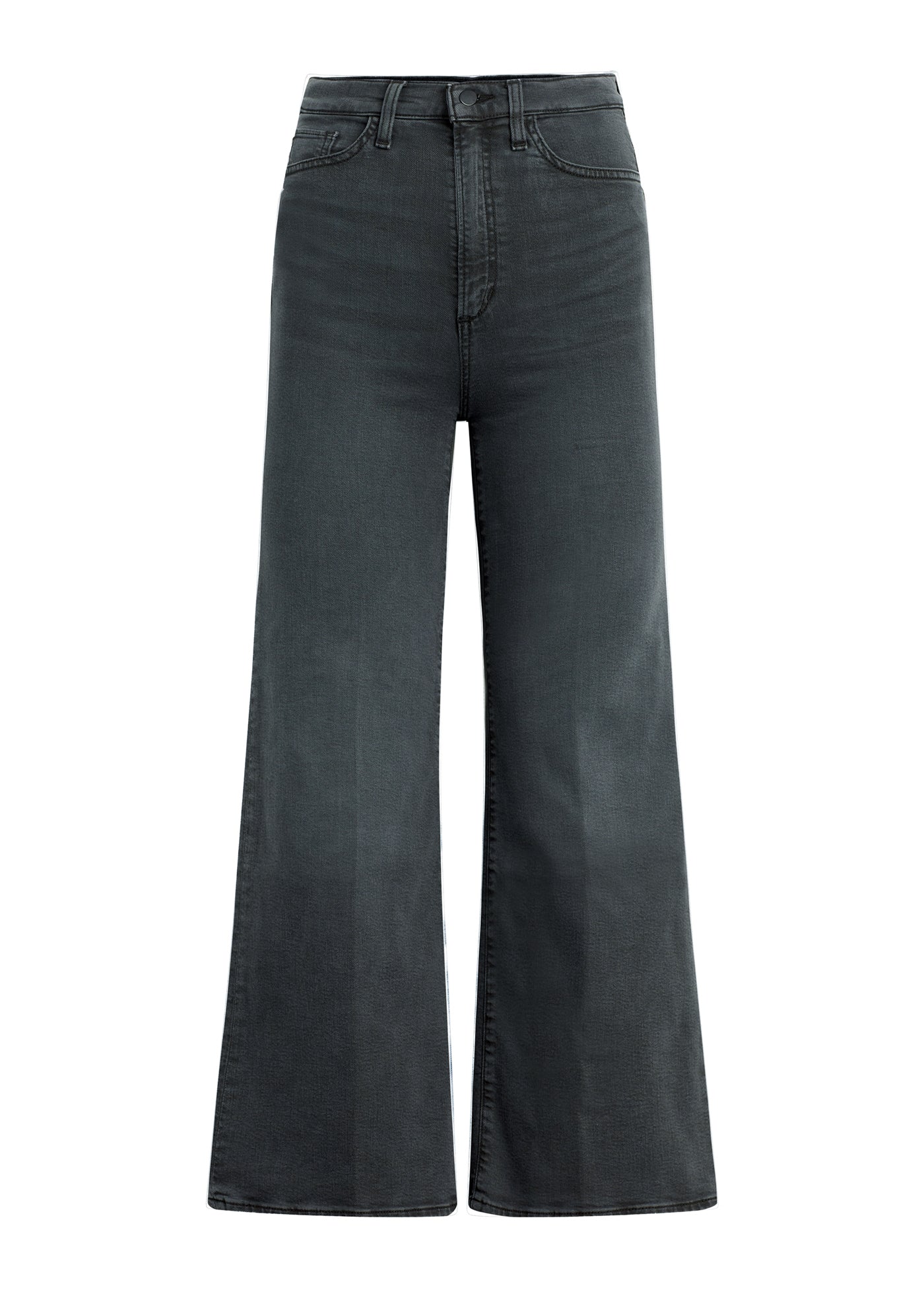【BAON】Medit Cat Washing Cut Wide Black Denim Pants Designer fashion, Seoul-fully created | W Concept