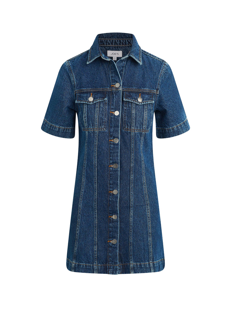 Joe's Jeans Denim Trucker Shift Dress - Lively Joe's Jeans Denim Trucker Shift Dress - Lively