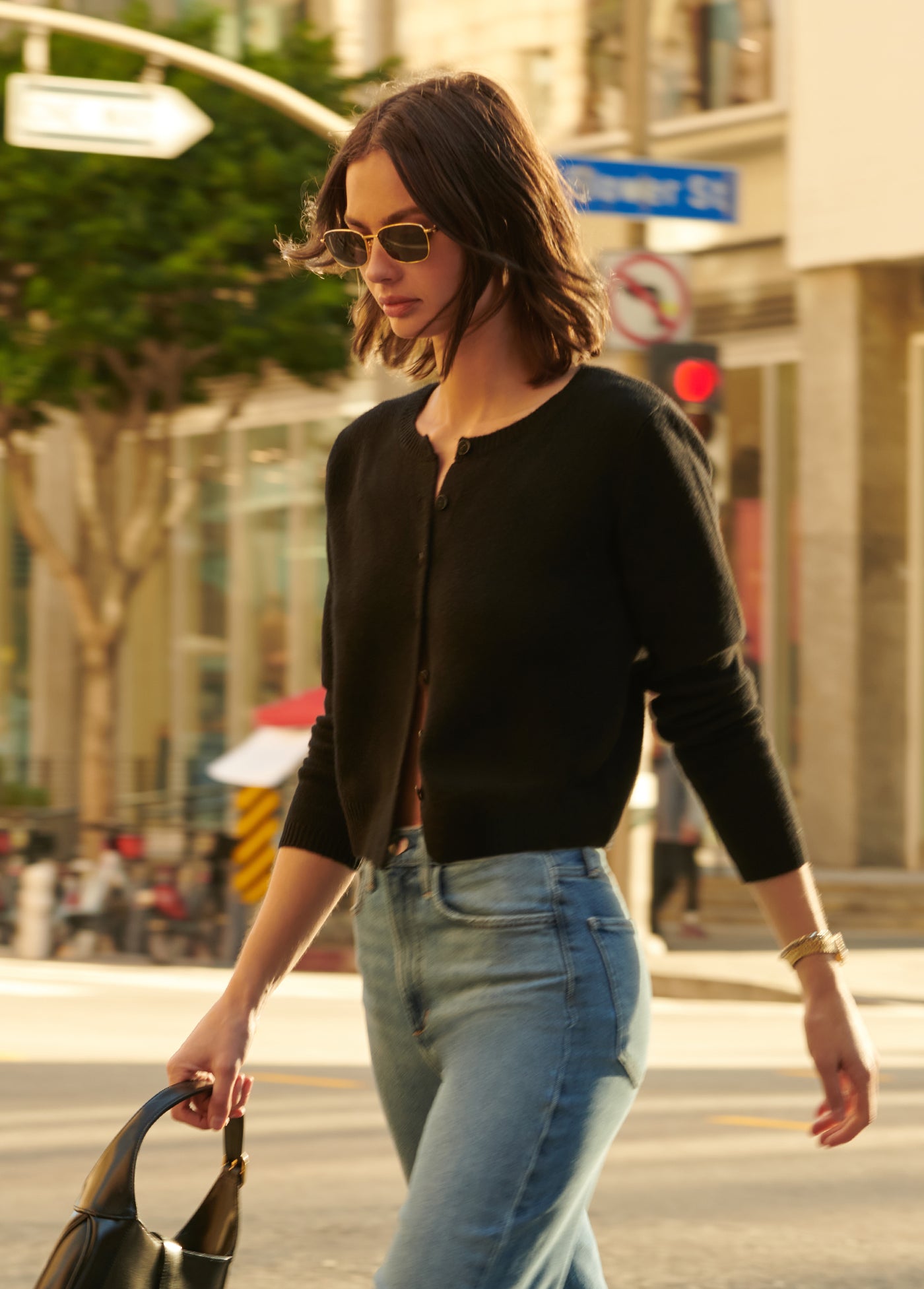 Dani Cashmere Cardigan Black | women's Cashmere Sweaters – Joe's
