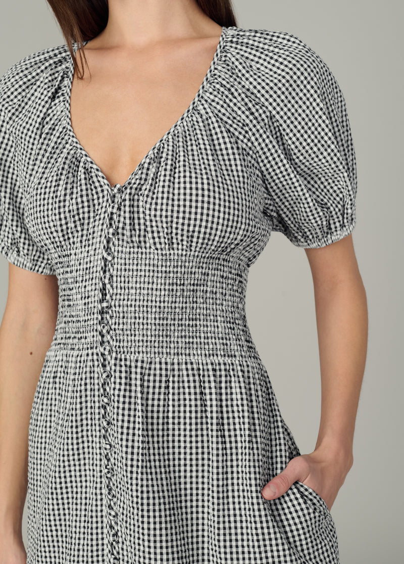 BLACK WHITE GINGHAM