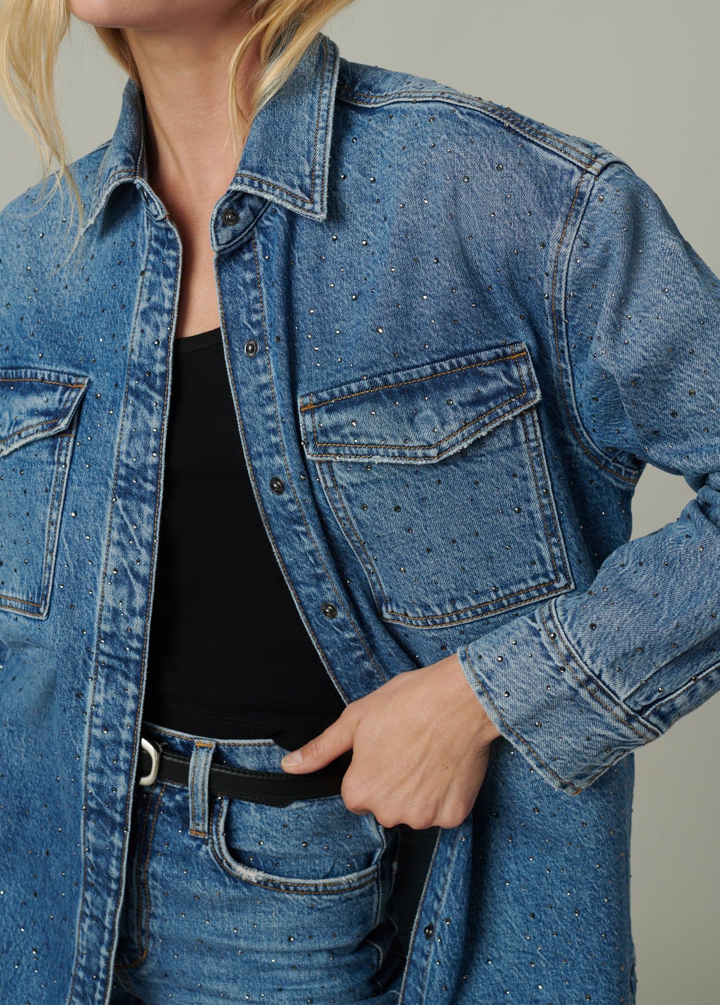 【crystalsoul369】digne jacket crystalsoul369】digne jacket Denim Crystal Jacket – URock