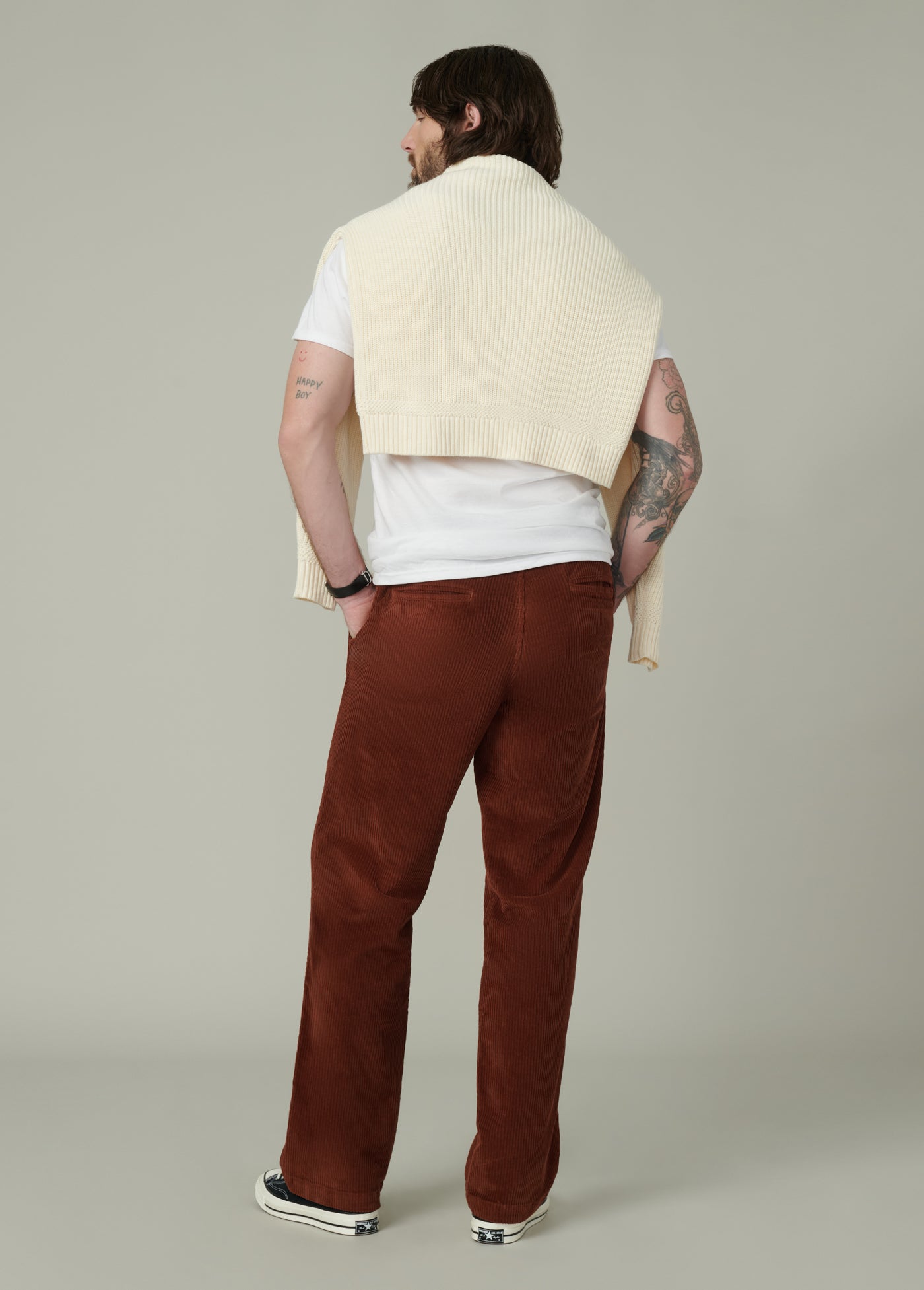 RELAXED CORD TROUSER 32