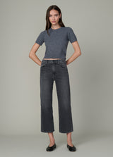The Blake Cropped Wide Leg Affluence – stylish and comfortable women's wide leg jeans.