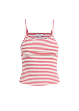 WHITE CHERRY RED STRIPE