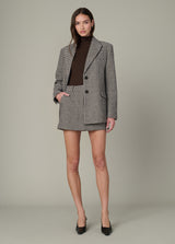 BLACK CHOCOLATE HOUNDSTOOTH