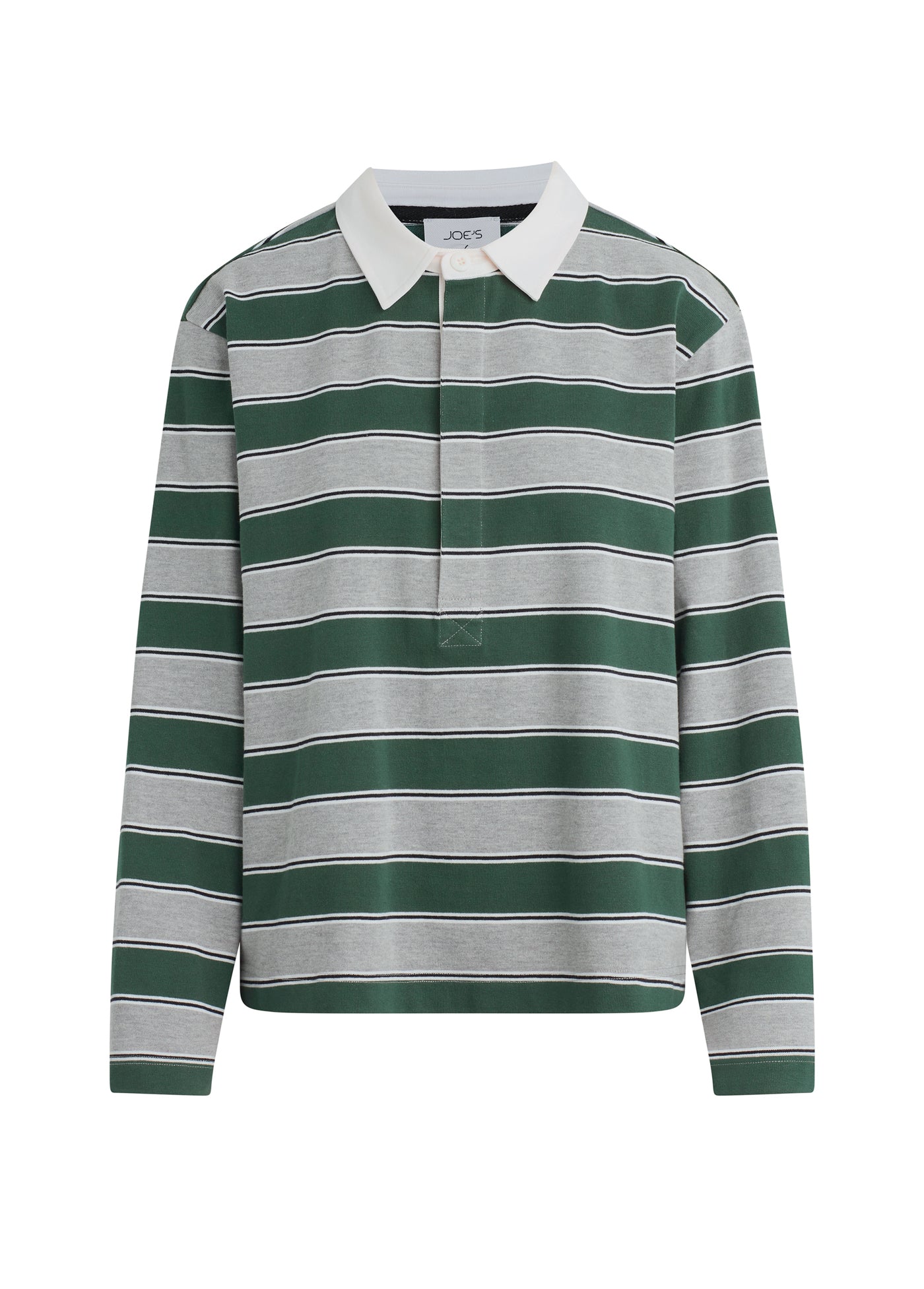 Dylan Oversized Rugby Shirt Heather Grey | women's Tops – Joe's® Jeans