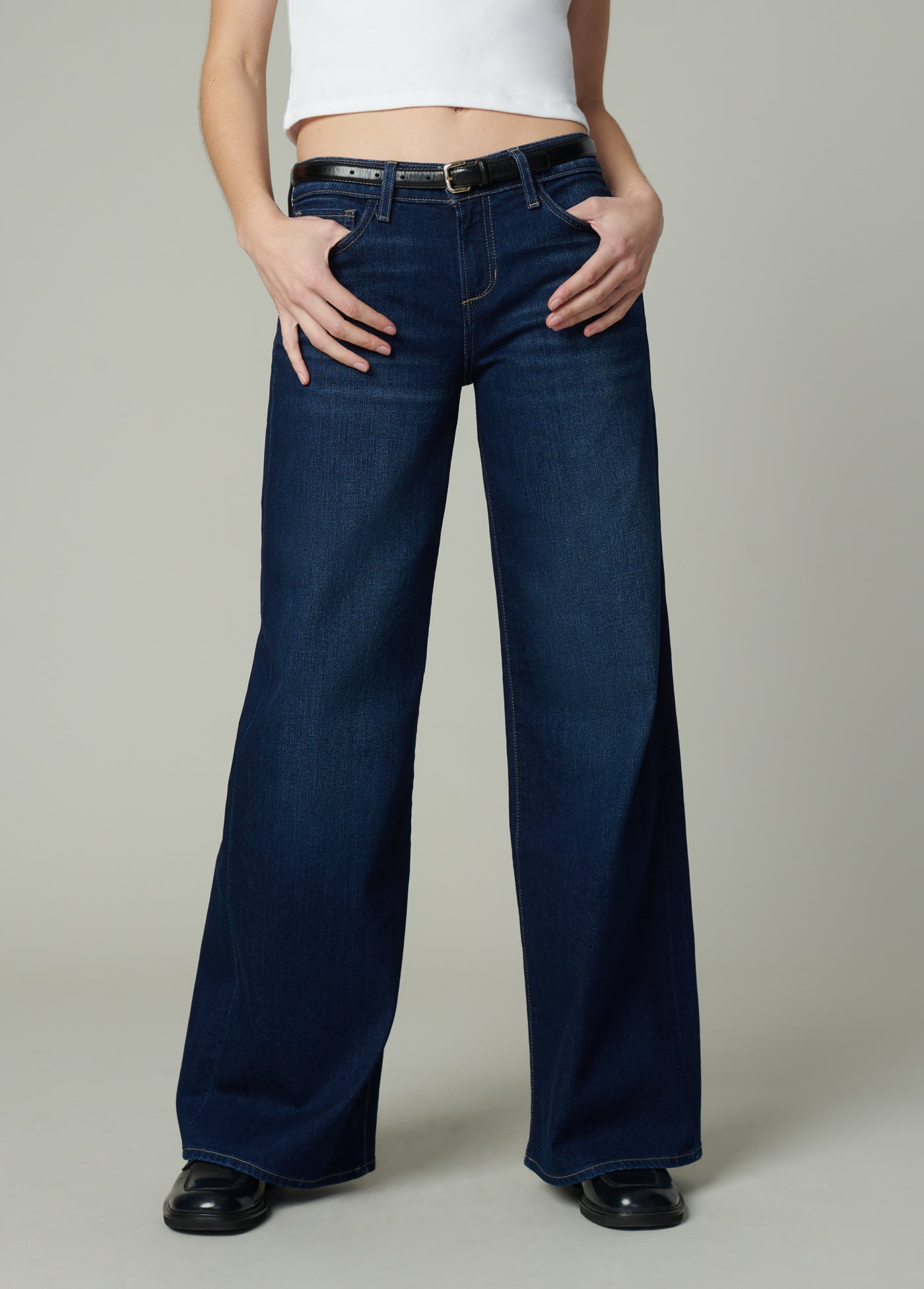 jent lou is 新作Eyelet Baggy Denim pants jent lou is 新作Eyelet