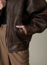 BROWN DISTRESSED
