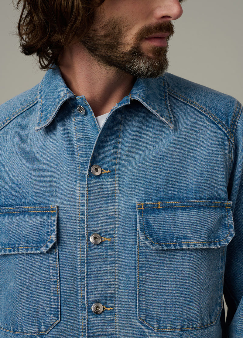 【美品✨】L'Appartement Boys denim Jacket 金釦 The Airborne Denim Jacket | Denim Jacket for Men – Joe's® Jeans