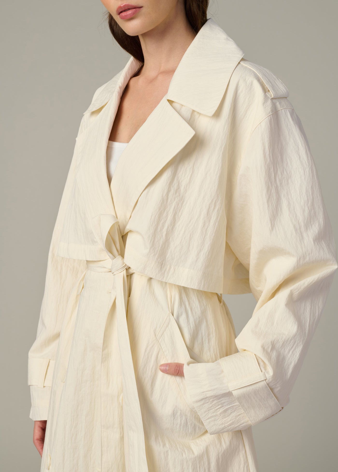 ジャケット・アウター digne shaggy jacket coat ivory The Elizabeth Trench Coat | Women's Coats – Joe's® Jeans