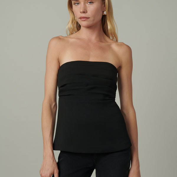 売れ筋商品|||バースリー カットソー トップス レディース Women's Strapless Tube Top, Exclusively at Macy's Deep Black Women's Strapless Cotton Tube Tops - Macy's