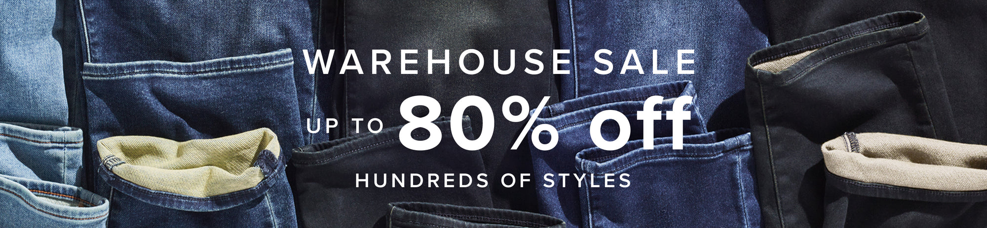 WAREHOUSE SALE's Collection Banner Image