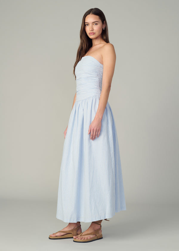 BLUE/WHITE STRIPE