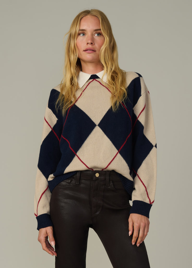 NAVY MULTI ARGYLE