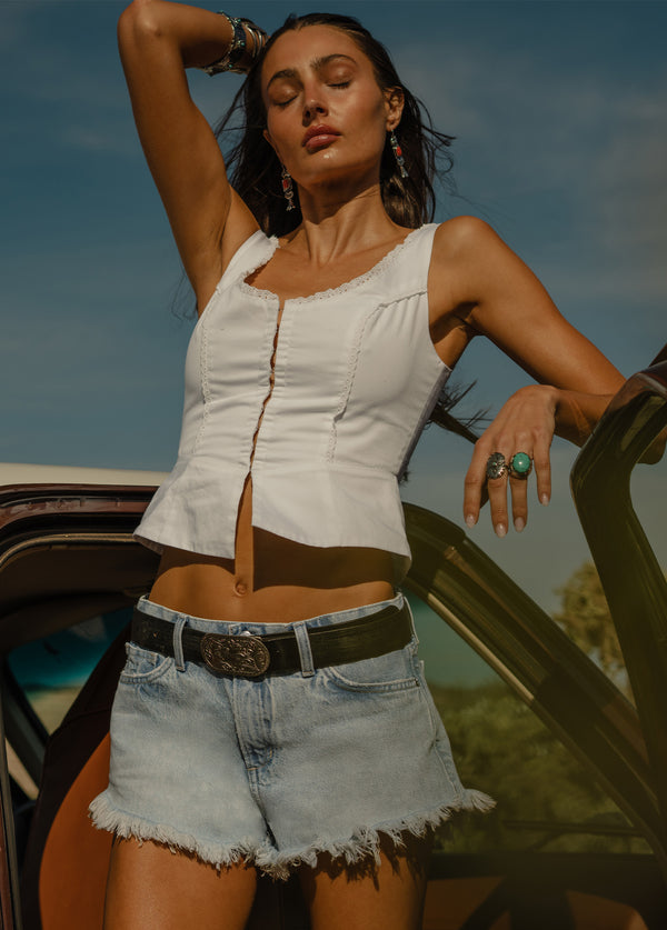 WeWoreWhat x Joe's Jeans | The Femme Corset | Women's Tops