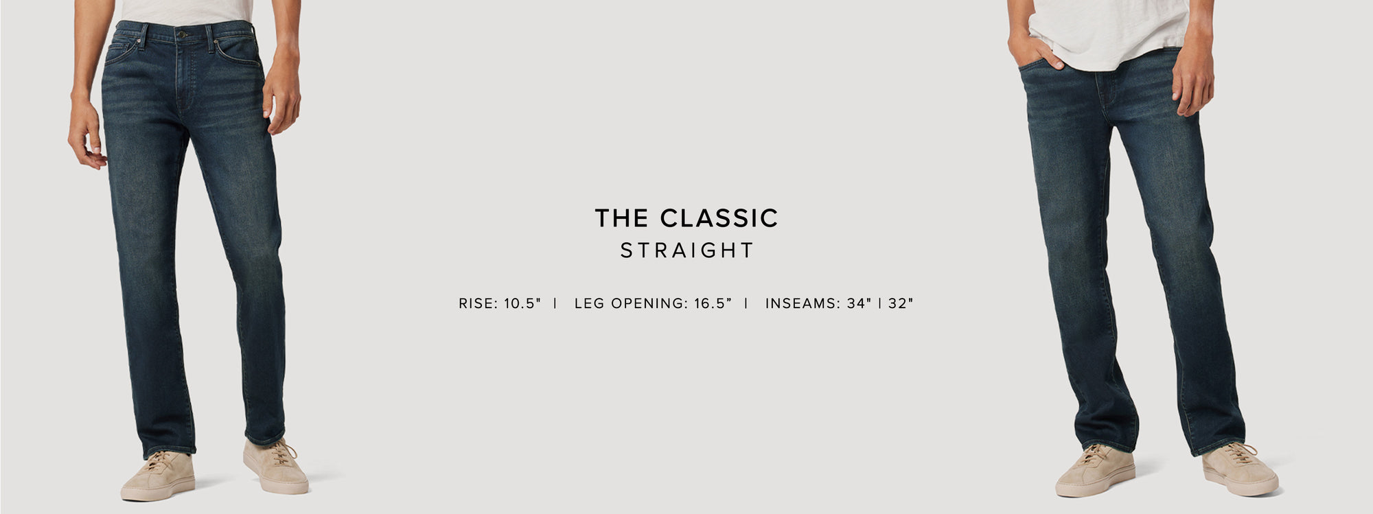 Men / Denim / Style / Classic's Collection Banner Image