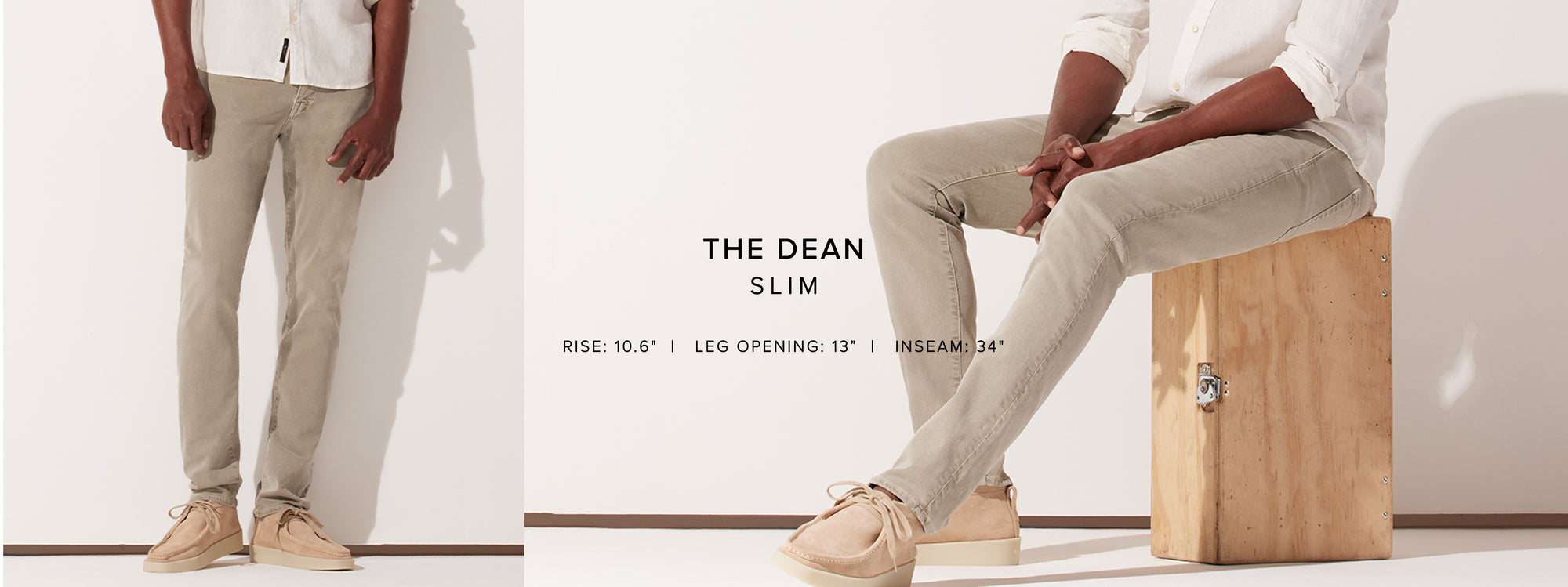 Men / Denim / Style / Dean's Collection Banner Image