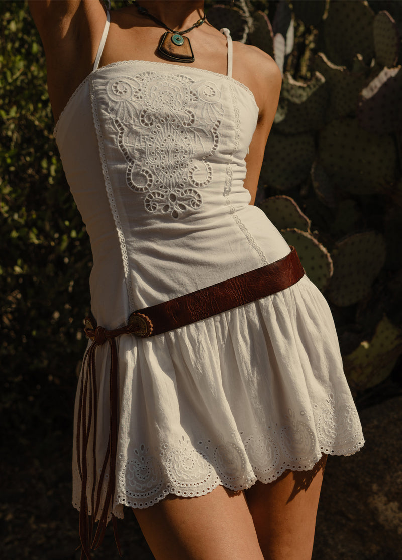 Joe's Jeans X WeWoreWhat The Destynee Mini Dress in White