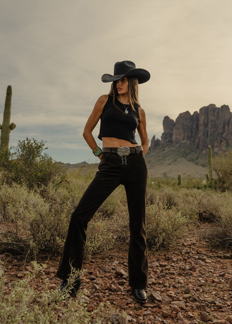 WeWoreWhat x Joe's Jeans | The Ralph Suede Bootcut | Bootcut Jeans