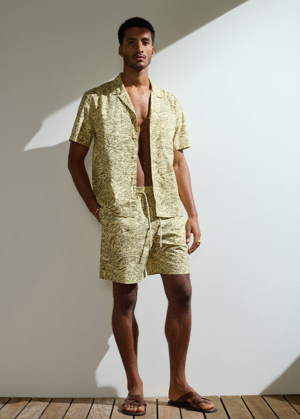 LOOSE PRINTED SHORT