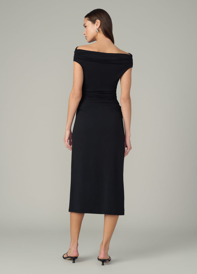THE MIA DROP WAIST MIDI DRESS Joe's Jeans THE MIA DROP WAIST MIDI DRESS Joe's Jeans