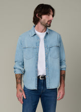 Wayne Denim Western Shirt in Canoga – rugged and stylish option in men's shirts.