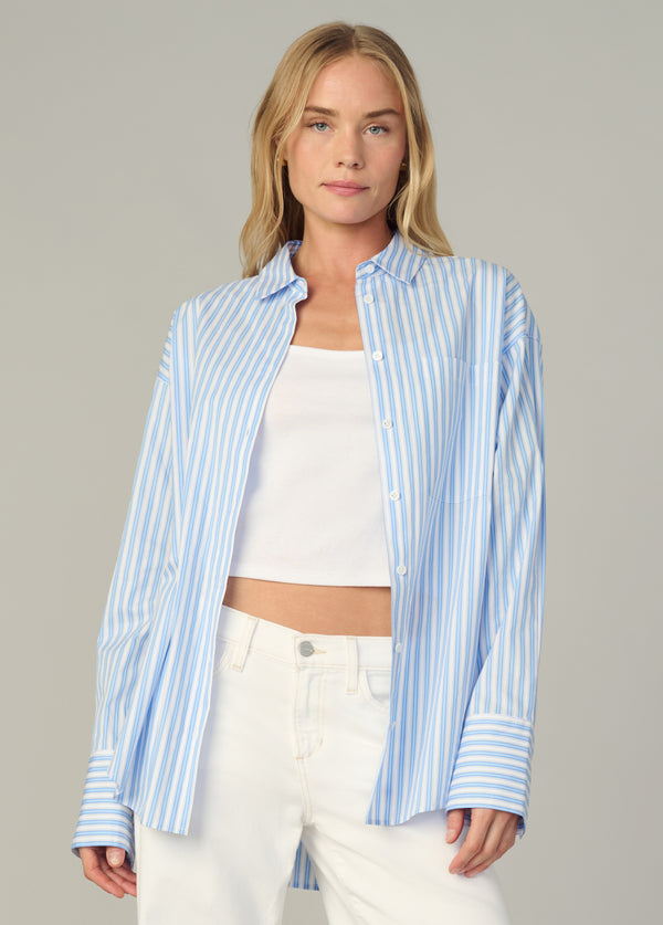 BLUE/WHITE STRIPE