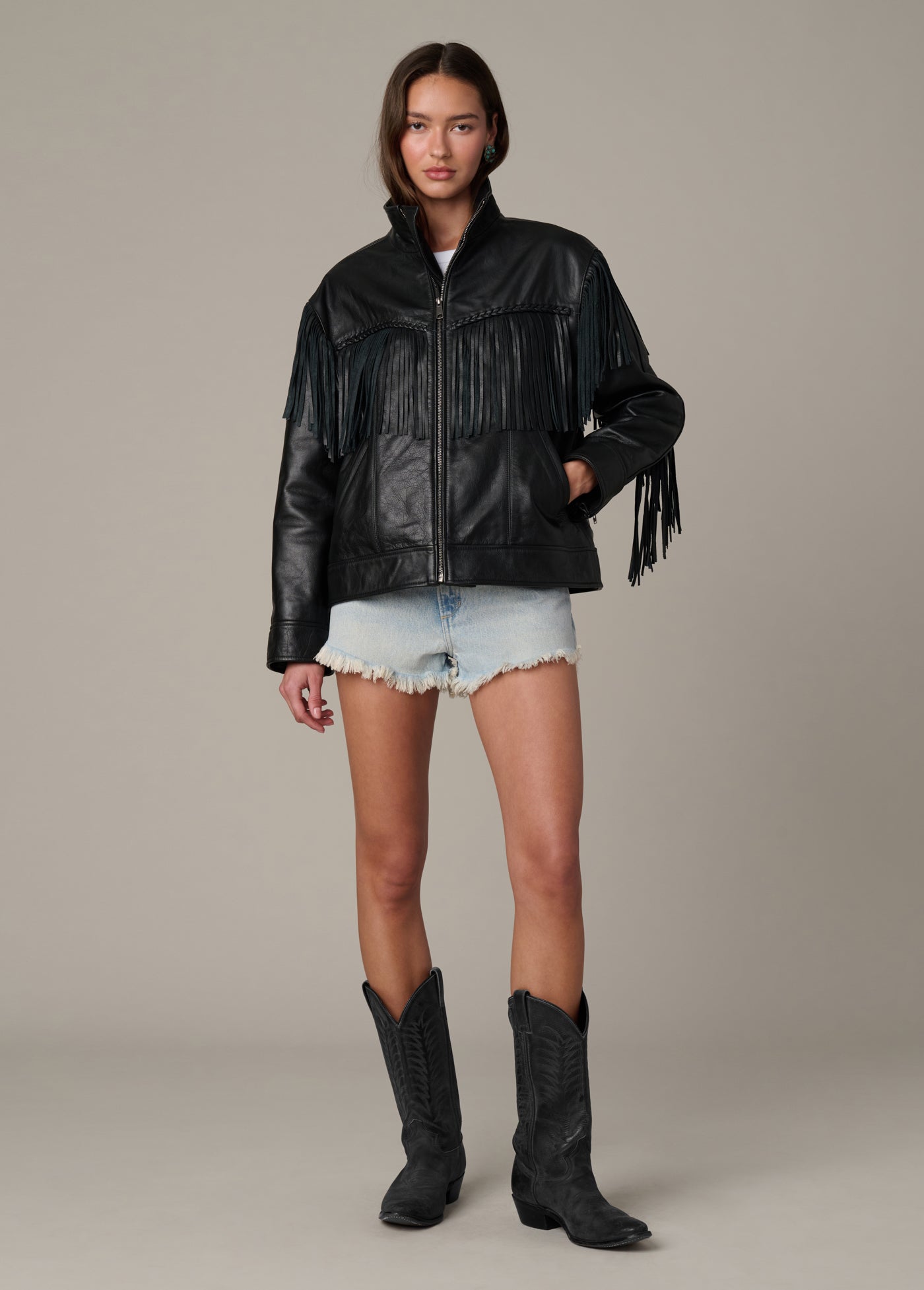 WeWoreWhat x Joe's Jeans | The Brooklyn Jacket | Women's Leather